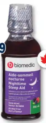Familiprix BIOMEDIC Nighttime sleep aid, 354 ml offer