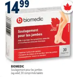 Familiprix BIOMEDIC Leg relief offer