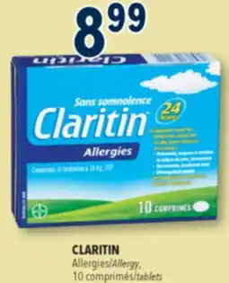 Familiprix CLARITIN, Allergy, 10 tablets offer