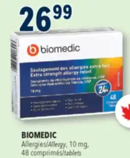Familiprix BIOMEDIC Allergy, 10 mg, 48 tablets offer