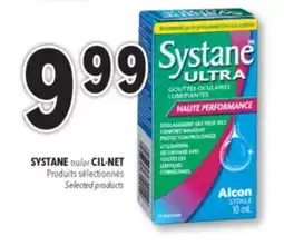 Familiprix SYSTANE or CIL-NET, Selected products offer