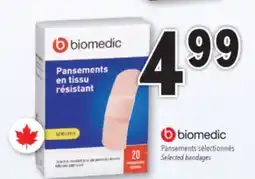 Familiprix BIOMEDIC Selected bandages offer