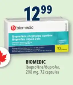Familiprix BIOMEDIC, Ibuprofen, 200 mg, 72 capsules offer