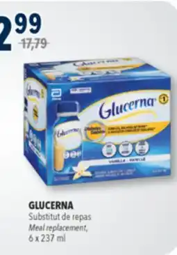 Familiprix GLUCERNA, Meal replacement, 6x 237ml offer