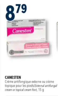 Familiprix CANESTEN, External antifungal cream or topical cream for feet, 15 g offer