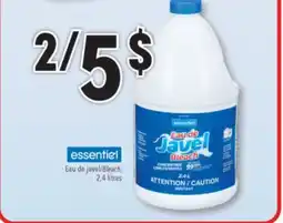 Familiprix ESSENTIEL, Bleach, 2,4 litres offer