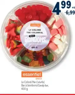 Familiprix Essentiel The Colorful Candy bar, 400g offer