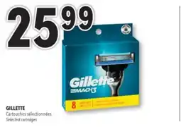 Familiprix GILLETTE, Selected cartridges offer