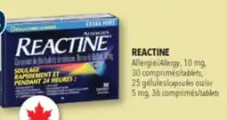 Familiprix Reactine extra strength allergy tablets 30un offer