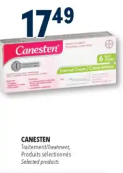 Familiprix CANESTEN, Treatment, Selected products offer