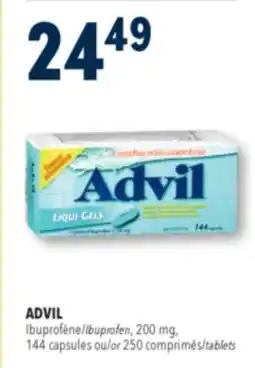 Familiprix ADVIL Ibuprofen, 200 mg, 144 capsules offer