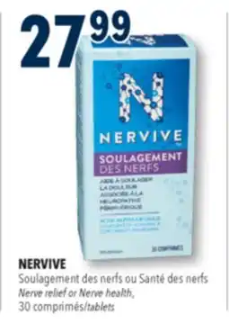 Familiprix NERVIVE Nerve relief or Nerve health, 30 tablets offer