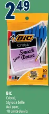 Familiprix BIC Ball pens 10units offer