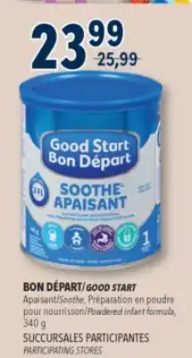 Familiprix GOOD START, Soothe, Powdered infant formula, 340 g offer