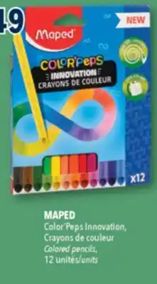 Familiprix MAPED Color'Peps Innovation, Colored pencils offer