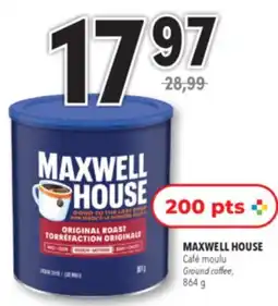 Familiprix MAXWELL HOUSE, Ground coffee, 864 g offer