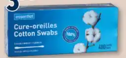 Familiprix ESSENTIEL, Cotton swabs, 400 units offer