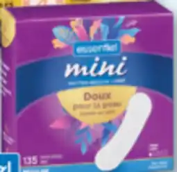 Familiprix ESSENTIEL Selected pads or liners offer