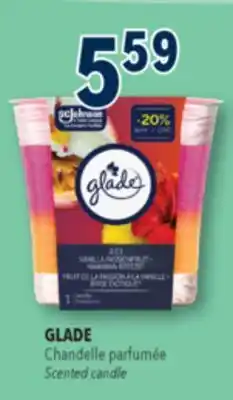 Familiprix Glade candle - Vanilla Passion Fruit + Hawaiian Breeze offer