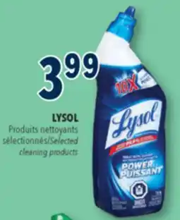 Familiprix LYSOL Selected cleaning products offer