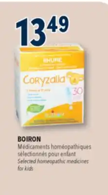 Familiprix BOIRON, Selected homeopathic medicines for kids offer