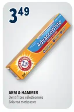Familiprix ARM & HAMMER Selected toothpastes offer