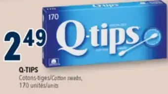 Familiprix Q-TIPS Cotton swabs offer