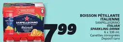 IGA SANPELLEGRINO ITALIAN SPARKLING DRINK offer