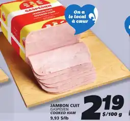 IGA GASPÉSIEN COOKED HAM offer