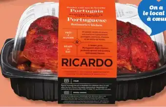 IGA RICARDO ROASTED PORTUGUESE CHICKEN offer