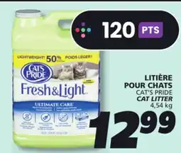 IGA CAT'S PRIDE CAT LITTER offer