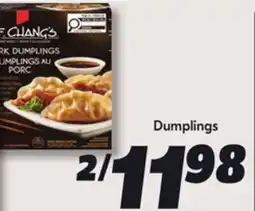 IGA P.F. CHANG'S DUMPLING offer