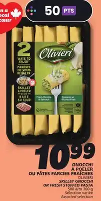 IGA OLIVIERI SKILLET GNOCCHI OR FRESH STUFFED PASTA offer