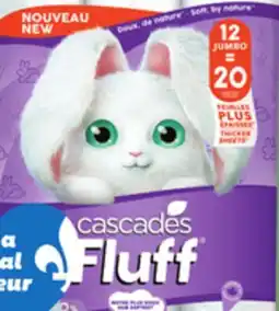 IGA FLUFF PAPER TOWELS, BATHROOM TISSUE OR FACIAL TISSUES offer