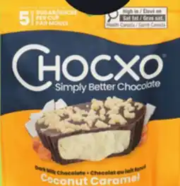 IGA CHOCXO ORGANIC CHOCOLATE CUPS offer