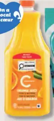 IGA COMPLIMENTS REFRIGERATED ORANGE JUICE offer