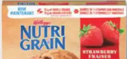 IGA KELLOGG'S NUTRI-GRAIN (295 g) BARS, RICE SQUARES OR TARTS offer