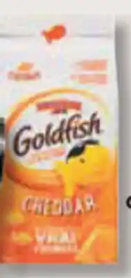 IGA GOLDFISH CRACKERS OR COOKIES offer