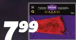 IGA FAMILLE FONTAINE SEASONED INSIDE ROUND STEAK offer