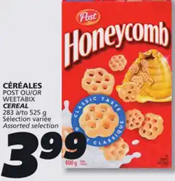 IGA POST OR WEETABIX CEREAL offer