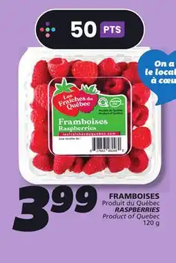 IGA RASPBERRIES offer