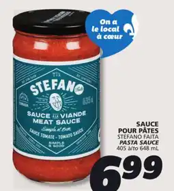 IGA STEFANO FAITA PASTA SAUCE offer