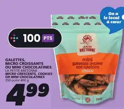 IGA LA PETITE BRETONNE MICRO CRESCENTS, COOKIES OR MINI CHOCOLATINES offer