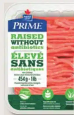 IGA MAPLE LEAF PRIME GROUND CHICKEN offer