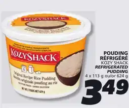 IGA KOZY SHACK REFRIGERATED PUDDING offer