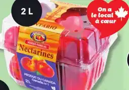 IGA NECTARINES offer