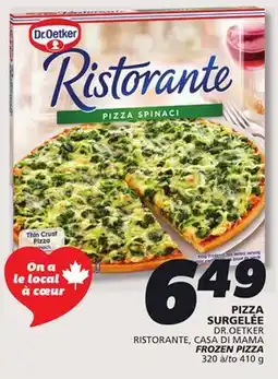IGA DR.OETKER RISTORANTE, CASA DI MAMA FROZEN PIZZA offer
