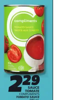 IGA COMPLIMENTS TOMATO SAUCE offer