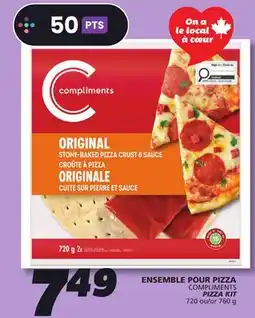 IGA COMPLIMENTS PIZZA KIT offer