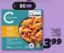 IGA COMPLIMENTS FROZEN MEAL-BOWL offer